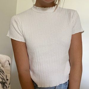 zara white t shirt